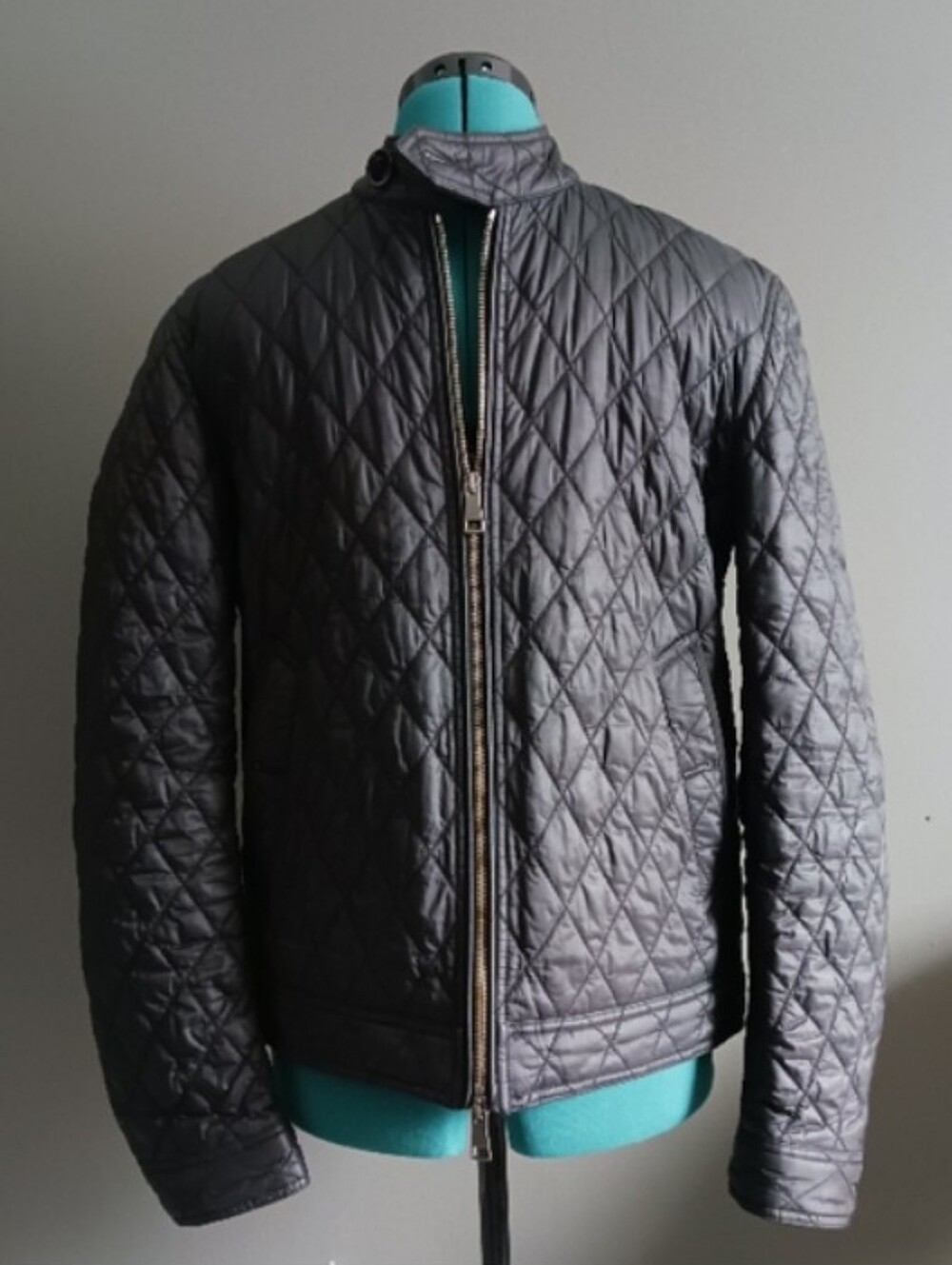 Burberry Brit Black Quilted Jacket Size M